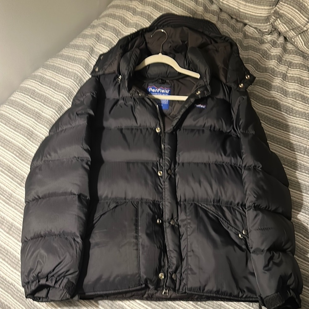 Penfield Down Puffer Jacket with Detachable Down Visor Hood